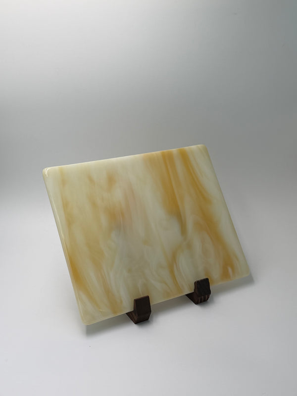 Caramel swirl panel, 8x10, Horizontal