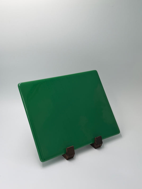 Medium green panel, 8x10, Horizontal