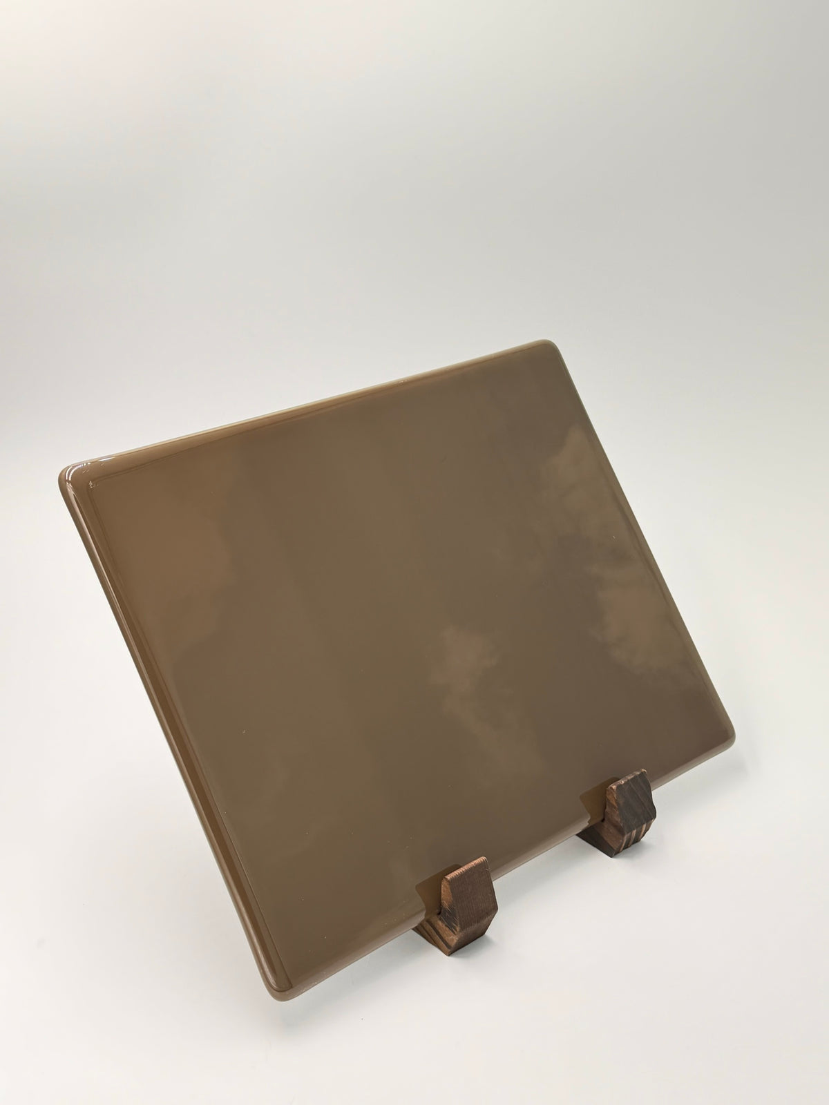 Chocolate brown panel, horizontal, 8×10