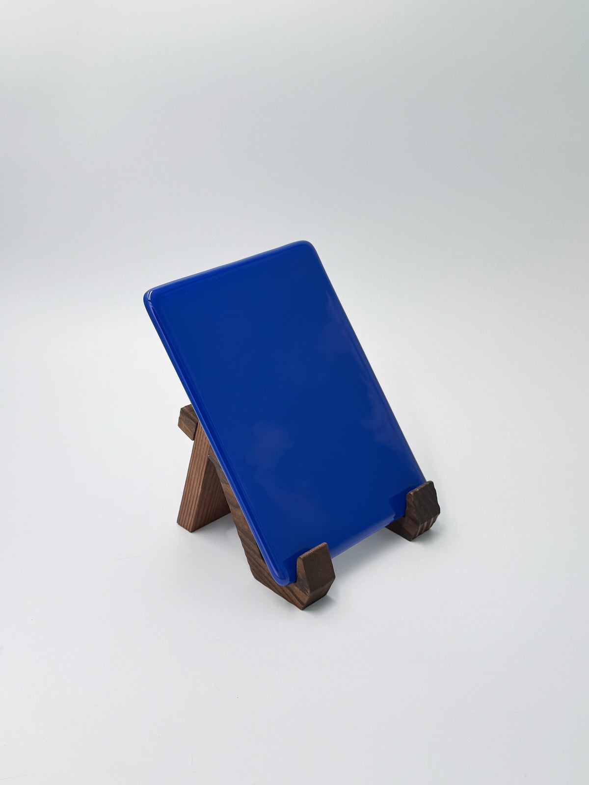 Cobalt blue panel, vertical, 5×7