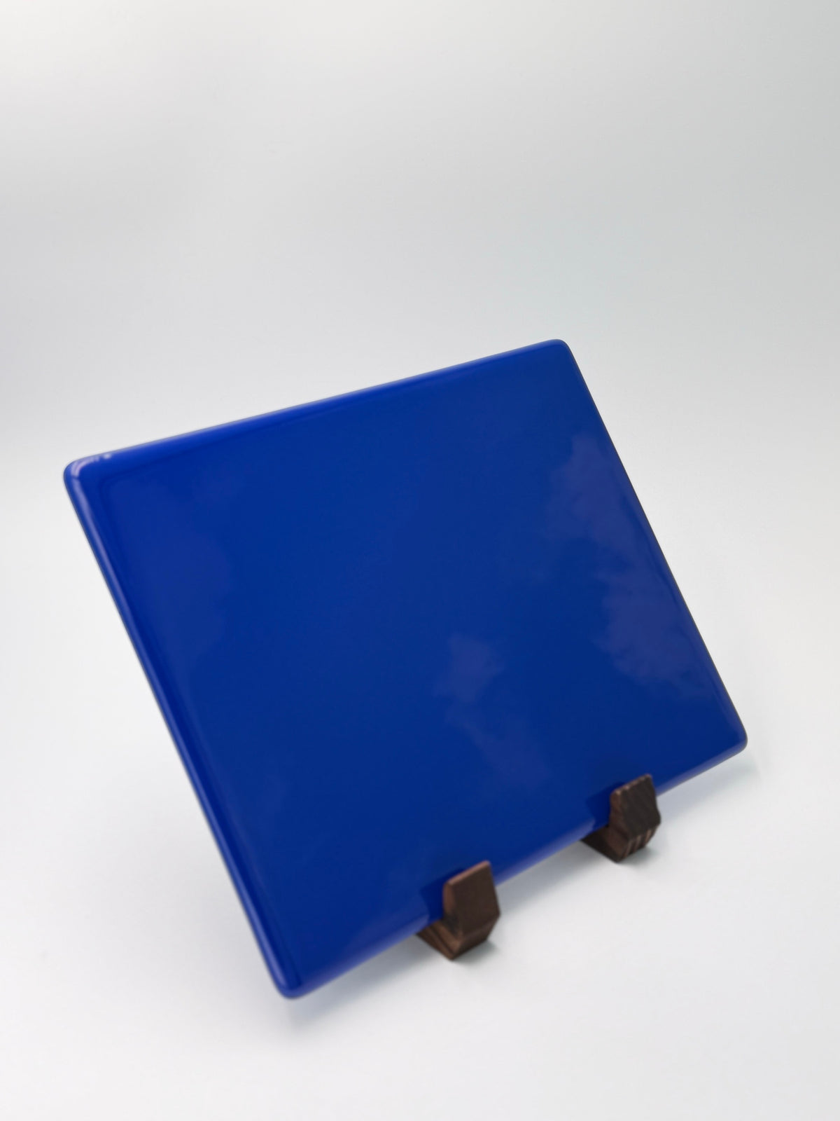Cobalt blue panel, horizontal, 8×10