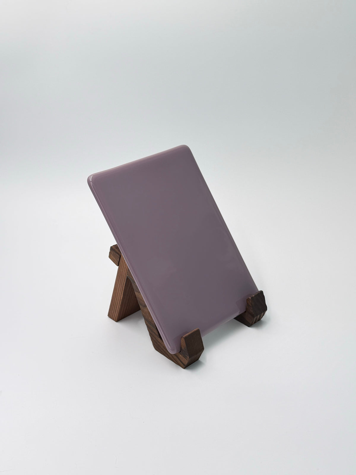 Lilac purple panel, vertical, 5×7