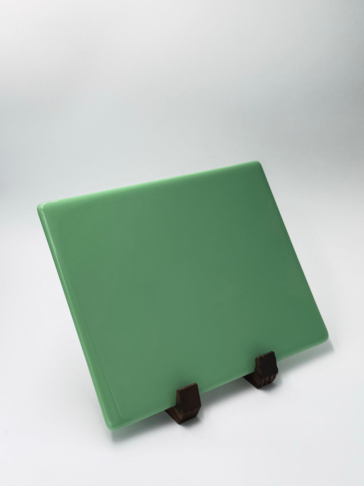 Mint green panel, horizontal, 8×10