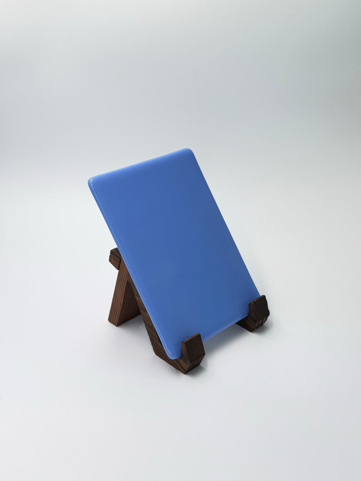 Periwinkle blue panel, vertical, 5×7