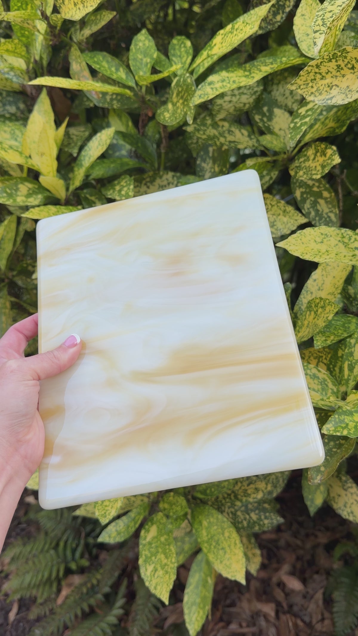 Caramel swirl panel, 8x10, Video